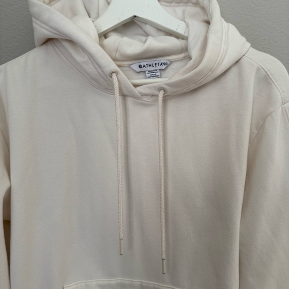 Athleta Retroplush Fleece Hoodie Sweatshirt Women’s size Small - Picture 3 of 12